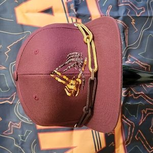 SOLD Findlay Hats Retail Exclusive Snapback Multicolor Exosso Maroon Yupoong